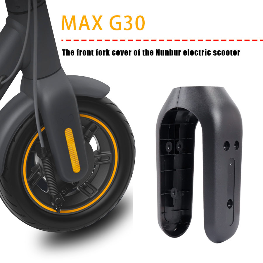 Couvercle de fourche avant en plastique pour MAX G30 Scooter électrique remplacement de couvercle de Protection de fourche avant 1 paire/2 pièces