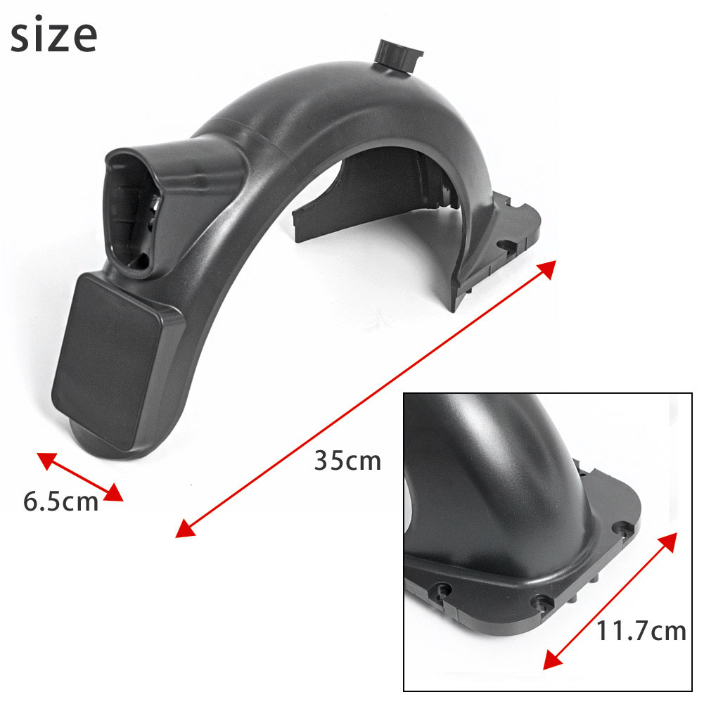 Guardabarros de patinete eléctrico para Ninebot Max G30 G30D, piezas de patinete, accesorios de guardabarros