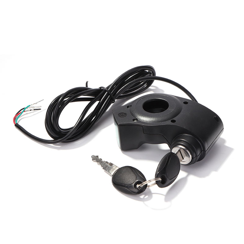 Electric Scooter Voltmeter Digital Voltage Display Switch Power with Key Lock For Kugoo M4 Accessories