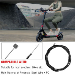 Cable de freno para patinete eléctrico Kugoo M4, piezas de reparación de cable de núcleo delantero/trasero