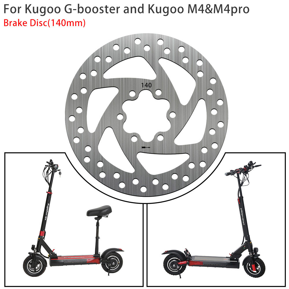 Дисковый тормоз 140 мм для электрического скутера KUGOO M4, запасные части для стальных тормозов