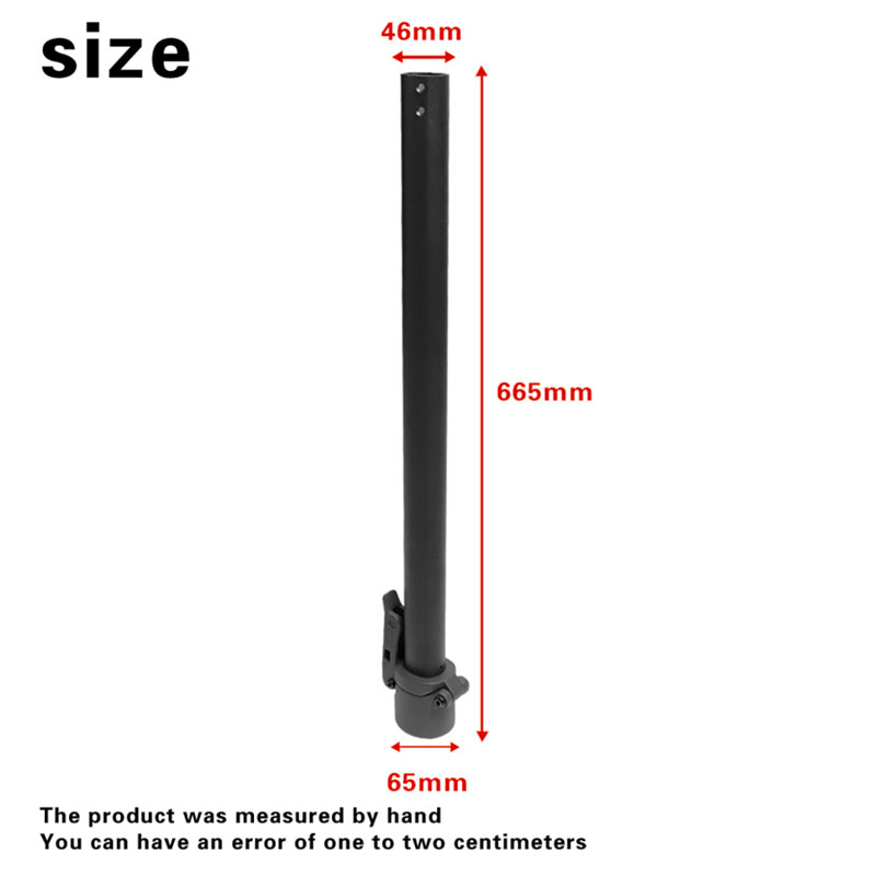 Poteau pliant pour accessoires de pièces de rechange de tuyau de support de Scooter électrique Max G30