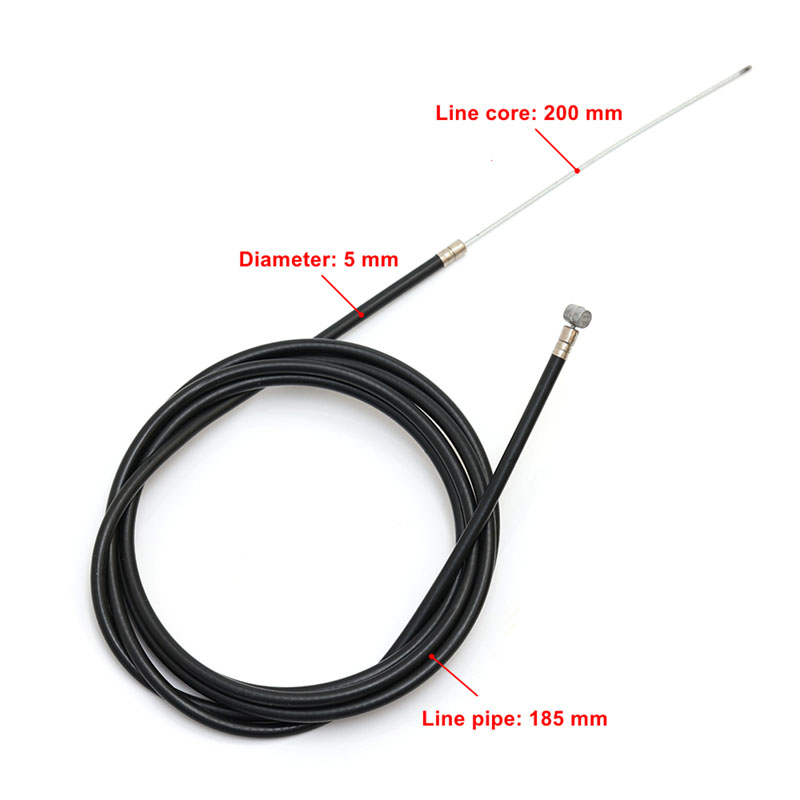 Cable de freno para patinete eléctrico Kugoo M4, piezas de reparación de cable de núcleo delantero/trasero