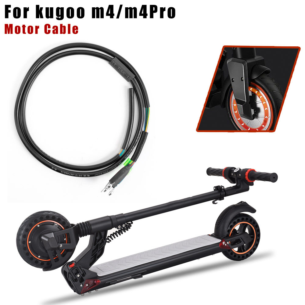 Motor Cable Replacement Parts for Kugoo M4 Electric Scooter Engine Wheel Wire Spare Parts Accessories