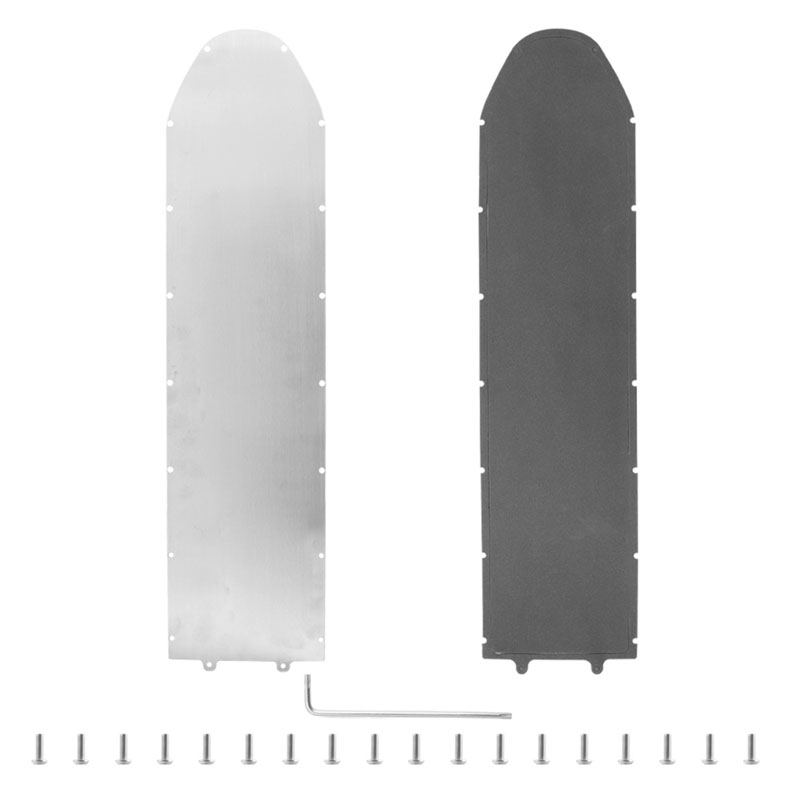 Couvercle inférieur de batterie en alliage d'aluminium pour pièces de couvercle de compartiment de batterie de Scooter électrique Ninebot MAX G30 G30D