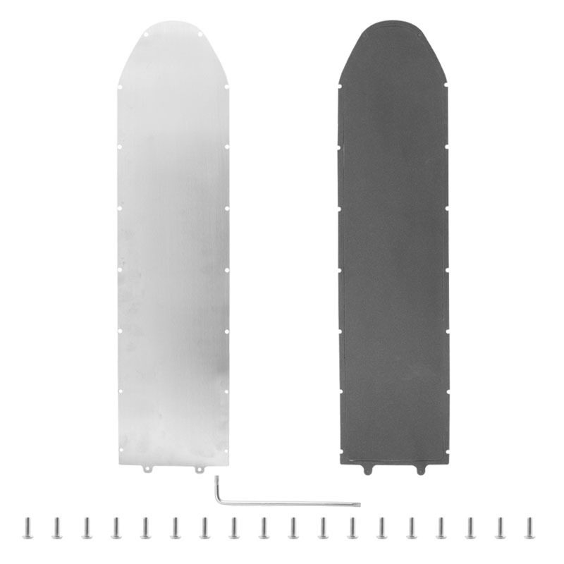 Couvercle inférieur de batterie en alliage d'aluminium pour pièces de couvercle de compartiment de batterie de Scooter électrique Ninebot MAX G30 G30D