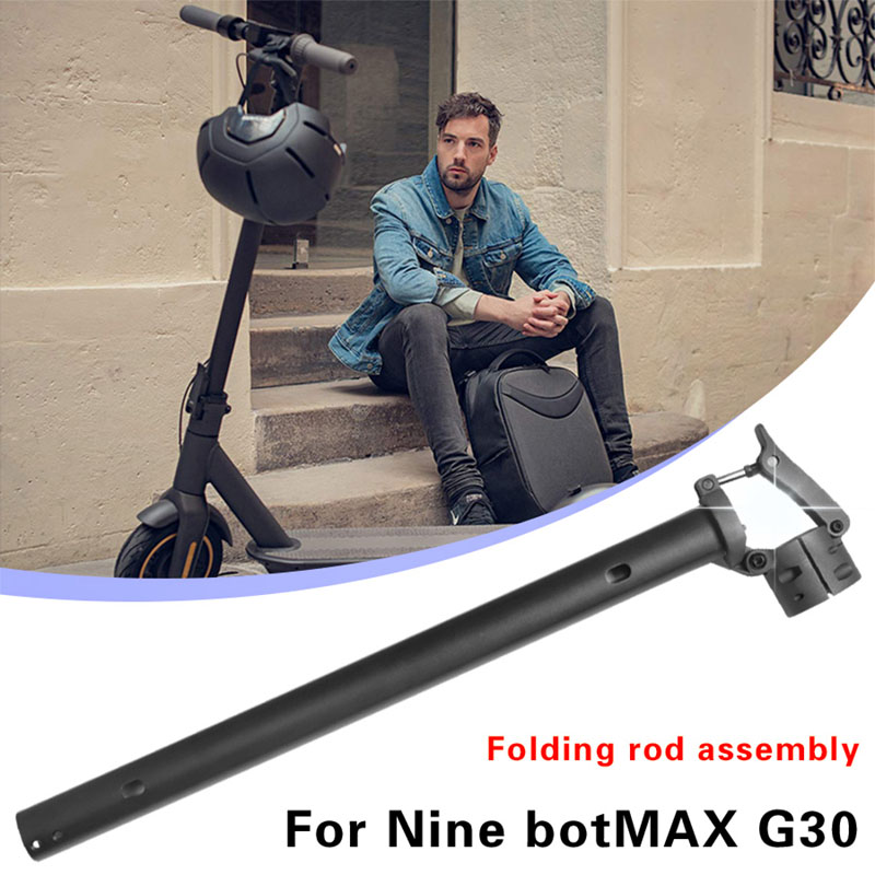 Poteau pliant pour accessoires de pièces de rechange de tuyau de support de Scooter électrique Max G30