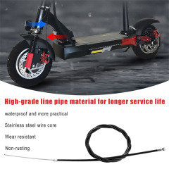 Cable de freno para patinete eléctrico Kugoo M4, piezas de reparación de cable de núcleo delantero/trasero