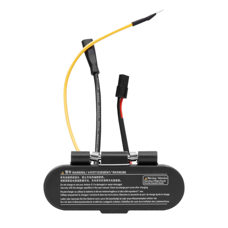 Port de chargeur avec pièces de rechange pour tapis en caoutchouc pour scooter électrique Ninebot MAX G30