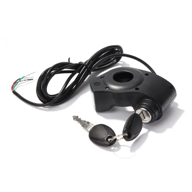 Scooter électrique pouce accélérateur voltmètre batterie numérique tension interrupteur à clé serrure à clé d'alimentation pour scooter électrique Kugoo M4 Pro