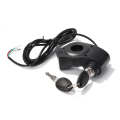 Scooter électrique pouce accélérateur voltmètre batterie numérique tension interrupteur à clé serrure à clé d'alimentation pour scooter électrique Kugoo M4 Pro
