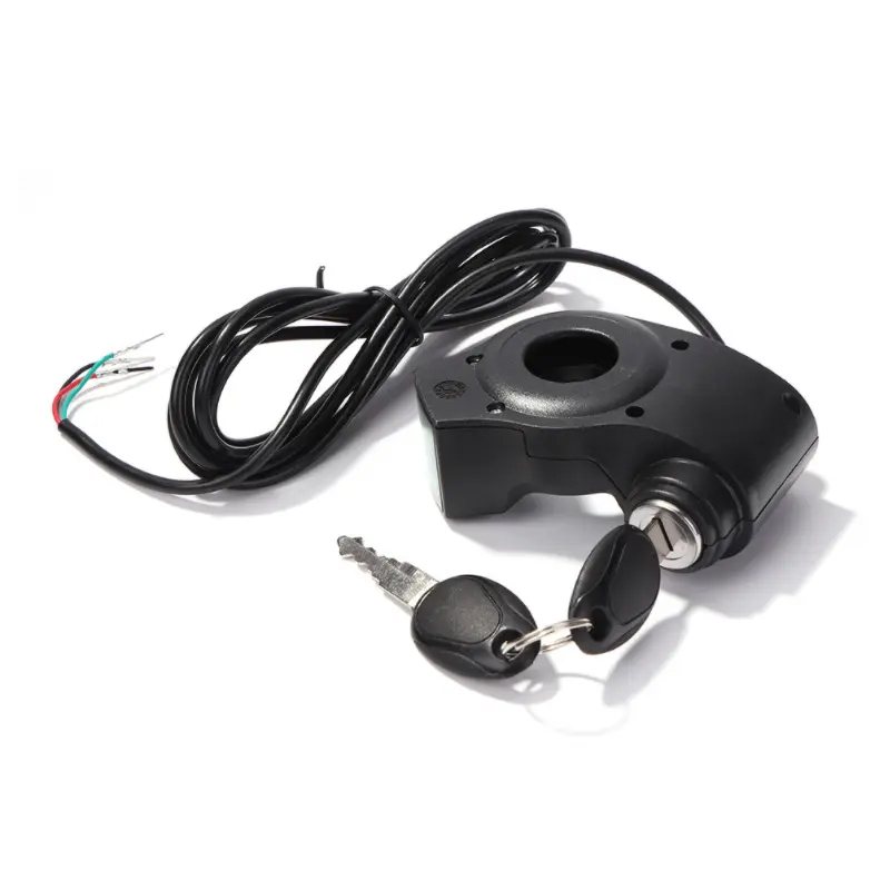 Scooter électrique pouce accélérateur voltmètre batterie numérique tension interrupteur à clé serrure à clé d'alimentation pour scooter électrique Kugoo M4 Pro