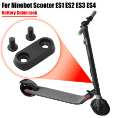 Аккумуляторная кабина, комплект крепления крышки для Ninebot ES1 ES2 ES4, электрический скутер, отсек для кабины, замок, аксессуары