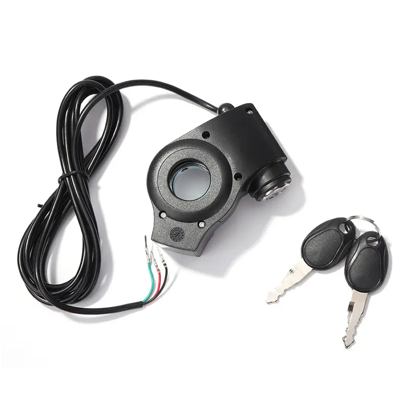 Scooter électrique pouce accélérateur voltmètre batterie numérique tension interrupteur à clé serrure à clé d'alimentation pour scooter électrique Kugoo M4 Pro
