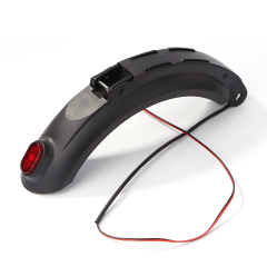 Accesorio de repuesto para patinete guardabarros trasero para Kugoo S3 con tornillos y luz trasera