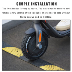 Guardabarros de rueda delantera para patinete eléctrico Ninebot F30, repuesto de guardabarros, accesorios de piezas de patinete