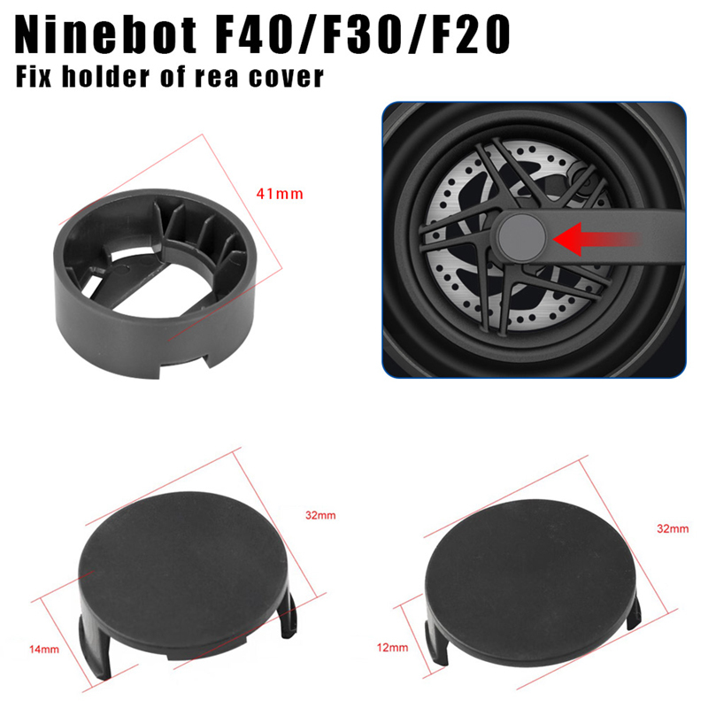 Vorderradgabel Gummiteil Verkleidung 2 für Ninebot F30 Elektroroller Reparatur Ersatzteile Zubehör