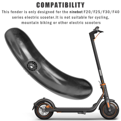 Guardabarros de rueda delantera para patinete eléctrico Ninebot F30, repuesto de guardabarros, accesorios de piezas de patinete