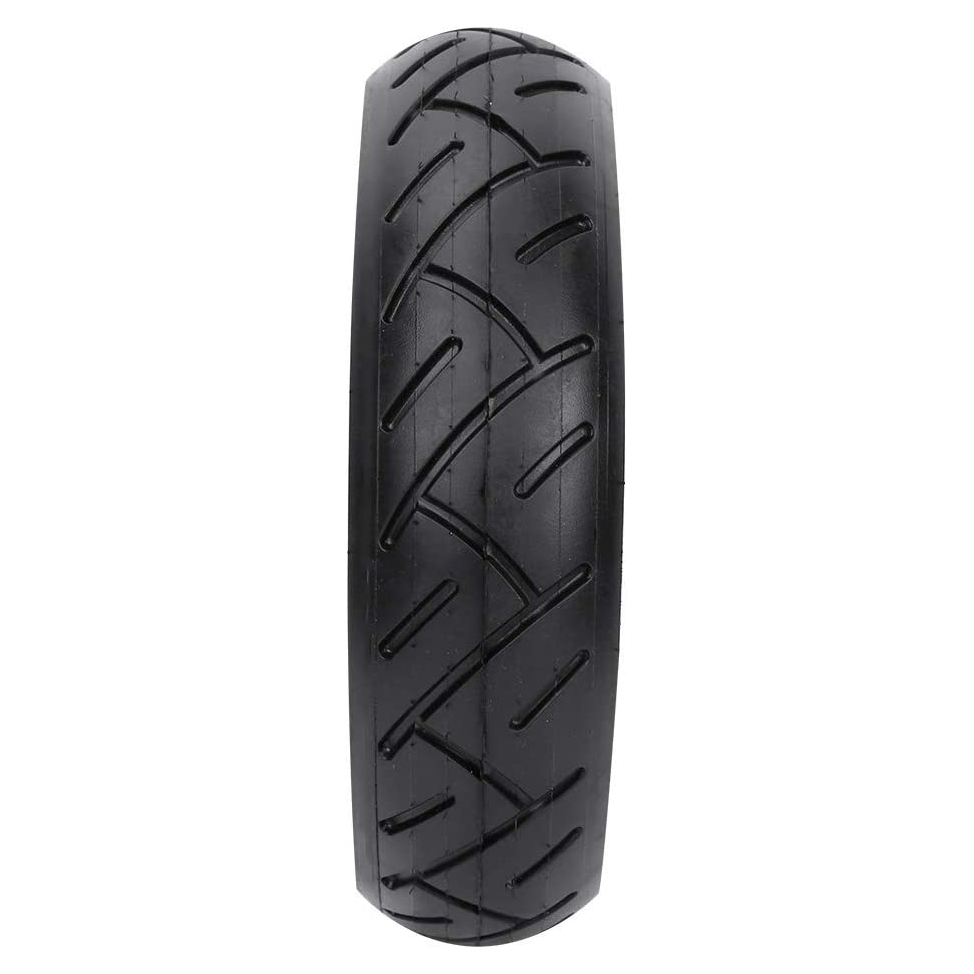 Neumático de goma Kugoo M4 de 10x2,5 pulgadas, repuesto de rueda sin cámara para patinete eléctrico, accesorios para neumáticos exteriores delanteros/traseros