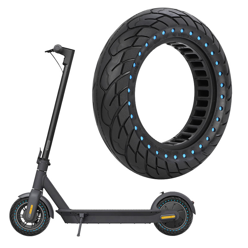 10 x 2,5 pouces pour max g30 Élastique léger avec trou Pneu intérieur en nid d'abeille Pneus de scooter électrique