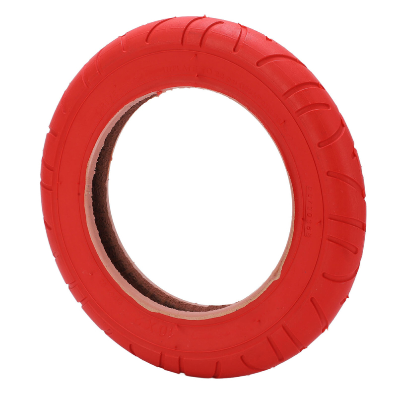 Tubeless Tire 10 Inch Electric Scooter Tires Rubber Outer Inflatable Replacement for Xiaomi M365 Electric Car Scooter Tyre