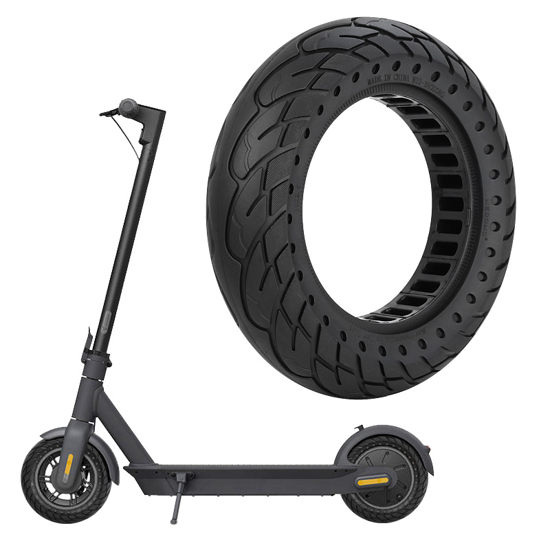 10 x 2,5 pouces pour max g30 Élastique léger avec trou Pneu intérieur en nid d'abeille Pneus de scooter électrique