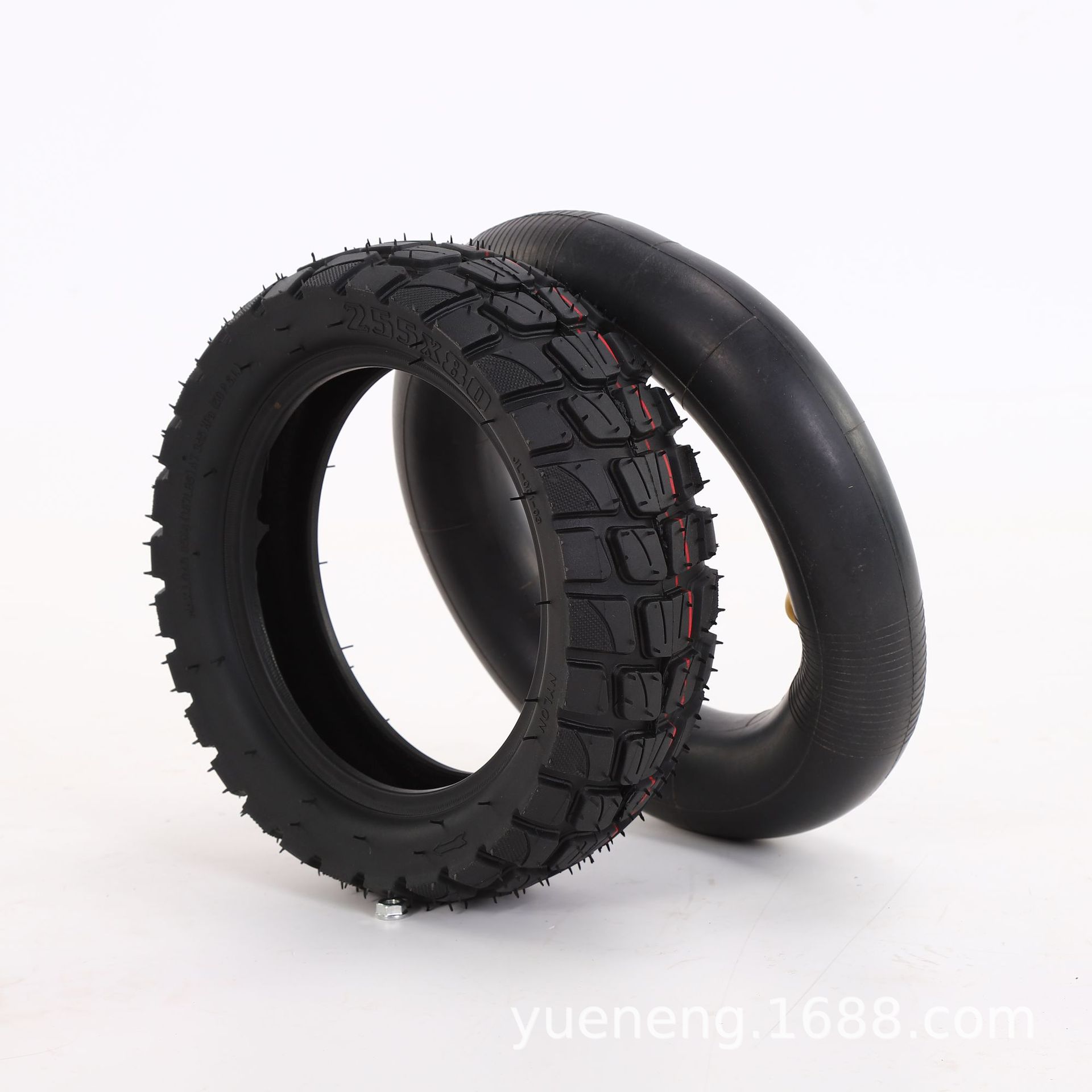 Pneumatic Outer Tire 255x80 Off-Road Tyre for Speedual Zero 10X KUGOO M4 Electric Scooter