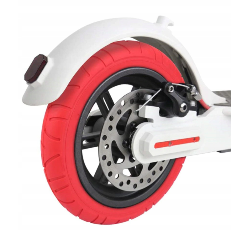 Tubeless Tire 10 Inch Electric Scooter Tires Rubber Outer Inflatable Replacement for Xiaomi M365 Electric Car Scooter Tyre
