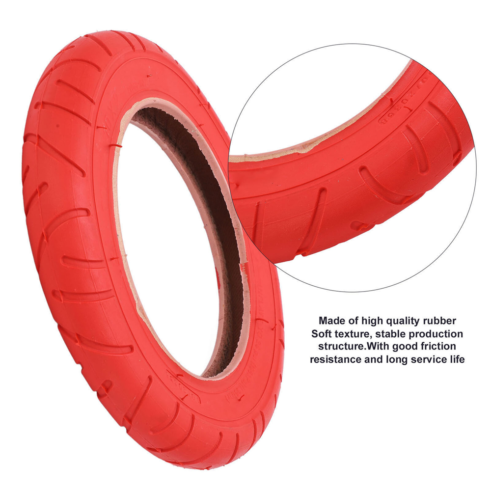 Tubeless Tire 10 Inch Electric Scooter Tires Rubber Outer Inflatable Replacement for Xiaomi M365 Electric Car Scooter Tyre