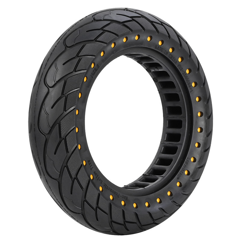 10 x 2,5 pouces pour max g30 Élastique léger avec trou Pneu intérieur en nid d'abeille Pneus de scooter électrique