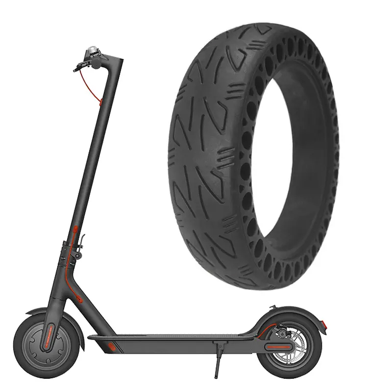 Neumático antideslizante sólido no neumático de 8,5 pulgadas para rueda de patinete eléctrico Xiaomi M365, accesorios de repuesto