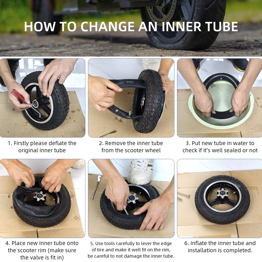 60/70-6.5 Inner Tube Scooter Tire for Xiaomi Ninebot Electric Scooter Rubber Electric Scooter Parts Accessories