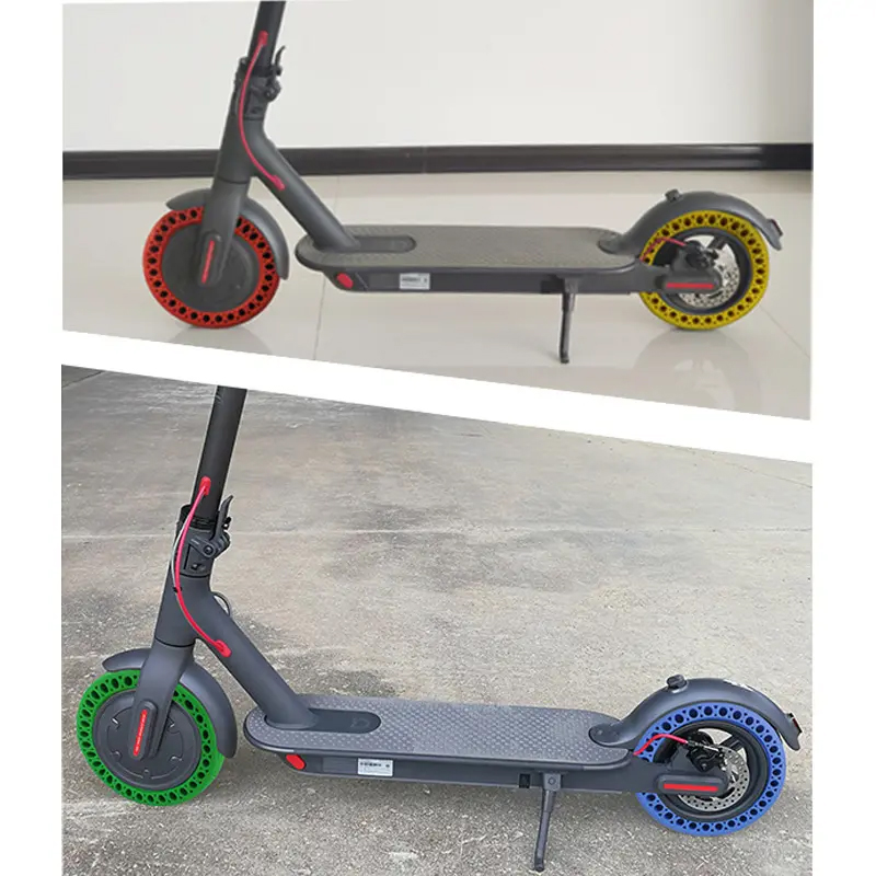 Neumático antideslizante sólido no neumático de 8,5 pulgadas para rueda de patinete eléctrico Xiaomi M365, accesorios de repuesto