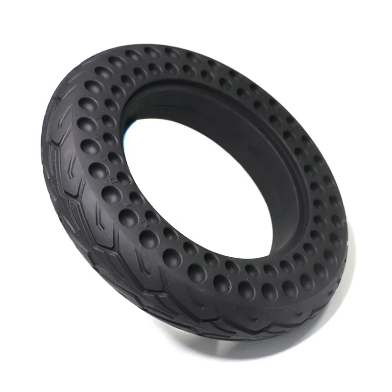 Neumático sólido de nido de abeja de 10 pulgadas, neumático sólido hueco celular sin cámara poroso para scooter Xiao MI Mijia M365 y Pro