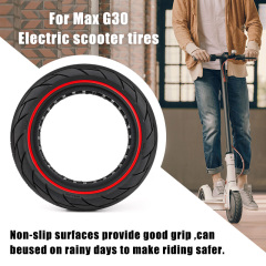 Neumático sólido de nido de abeja 10x2,5 para Scooter eléctrico Ninebot Max G30 neumático sin cámara renovable/sostenible/medio ambiente
