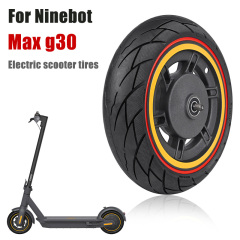 Neumático sólido de nido de abeja 10x2,5 para Scooter eléctrico Ninebot Max G30 neumático sin cámara renovable/sostenible/medio ambiente