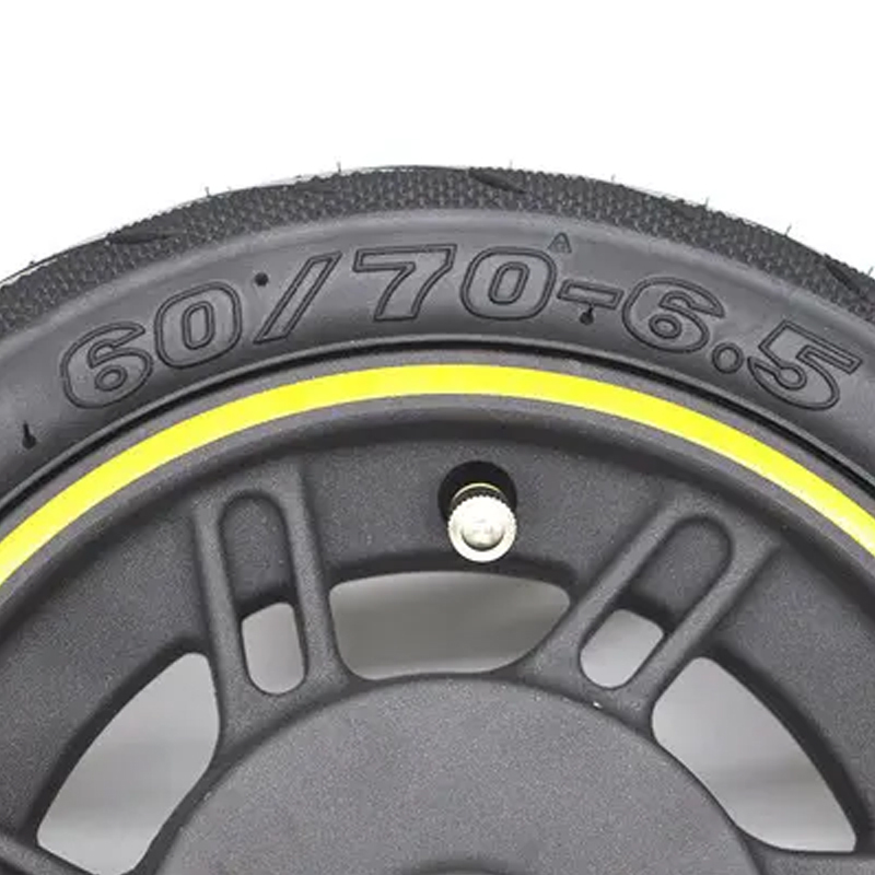 Cubo de rueda delantera con neumático de vacío para patinete eléctrico Ninebot MAX G30, accesorios de repuesto para rueda delantera