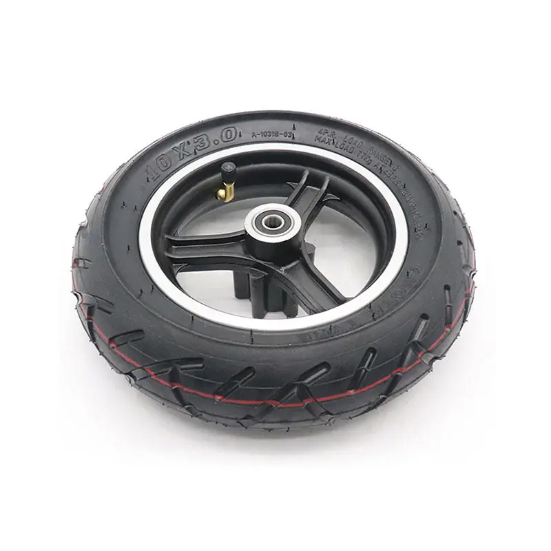 Electric Scooter Wheel Spare Parts KUGOO M4 Front Wheel With Air Tires