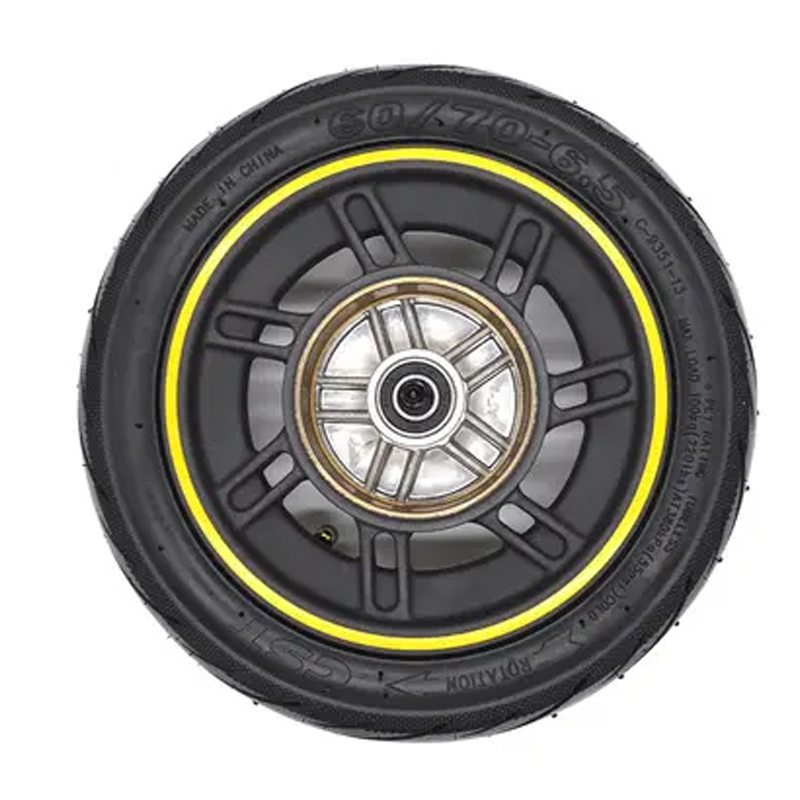 Cubo de rueda delantera con neumático de vacío para patinete eléctrico Ninebot MAX G30, accesorios de repuesto para rueda delantera
