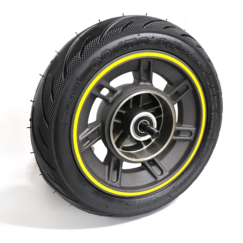Cubo de rueda delantera con neumático de vacío para patinete eléctrico Ninebot MAX G30, accesorios de repuesto para rueda delantera