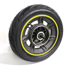 Cubo de rueda delantera con neumático de vacío para patinete eléctrico Ninebot MAX G30, accesorios de repuesto para rueda delantera