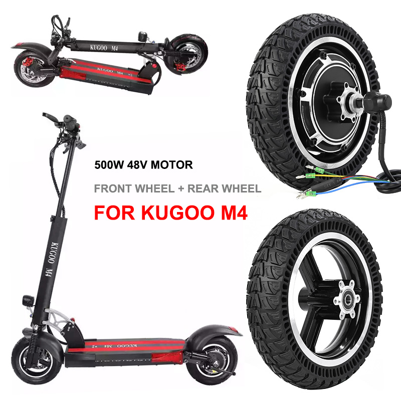 9*2.25 Inch Scooter Solid Tire With Hub For Kugoo M4 Electric Scooter Tire