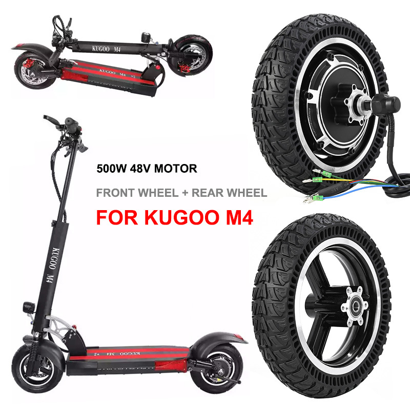 9*2.25 Inch Scooter Solid Tire With Hub For Kugoo M4 Electric Scooter Tire