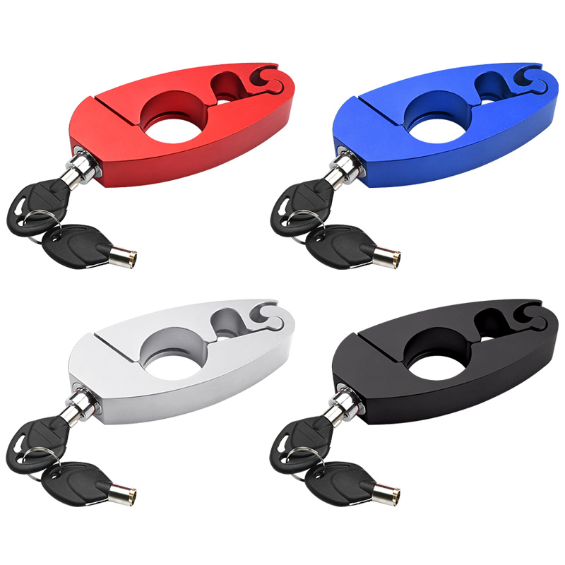 Aluminum Alloy Handlebar Anti-theft Lock for Motorcycle Scooter Brake Grip Anti Theft Security Protection Locks