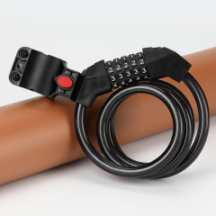 Safe Lock With Steel Wire For Electric Scooters Anti-theft Cable Tyre Lock Accessories