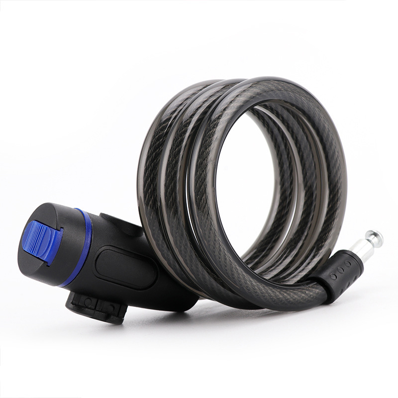 Disc Brake Wheels Lock With Steel Wire For Xiaomi Mijia M365 PRO Electric Scooters Anti-Theft Waterproof Alarm Cable Locks