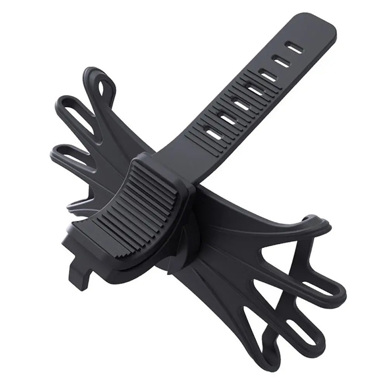 360 Degree Rotation Silicone Cycle Phone Holder Shockproof Riding Equipment Scooter Motorcycle Bike Handlebar Mount Phone Holder