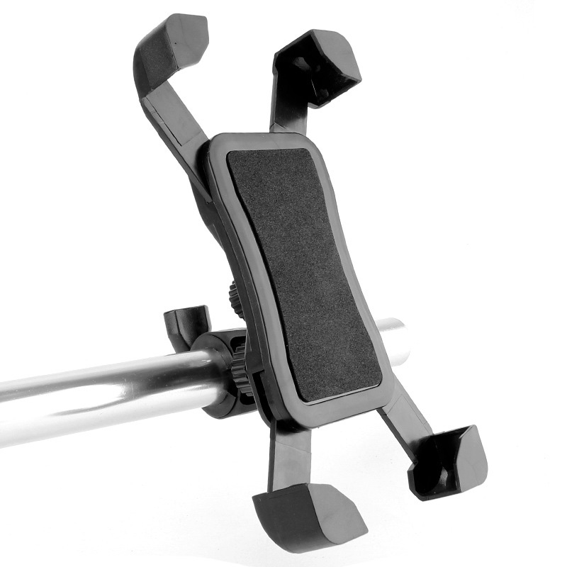 Bike Phone Mount Detachable, Universal Bicycle Phone Holder Motorcycle Handlebar Mount Rotation Silicone Cycle Phone Holder