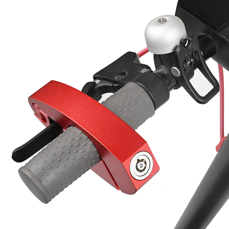 Aluminum Alloy Handlebar Anti-theft Lock for Motorcycle Scooter Brake Grip Anti Theft Security Protection Locks