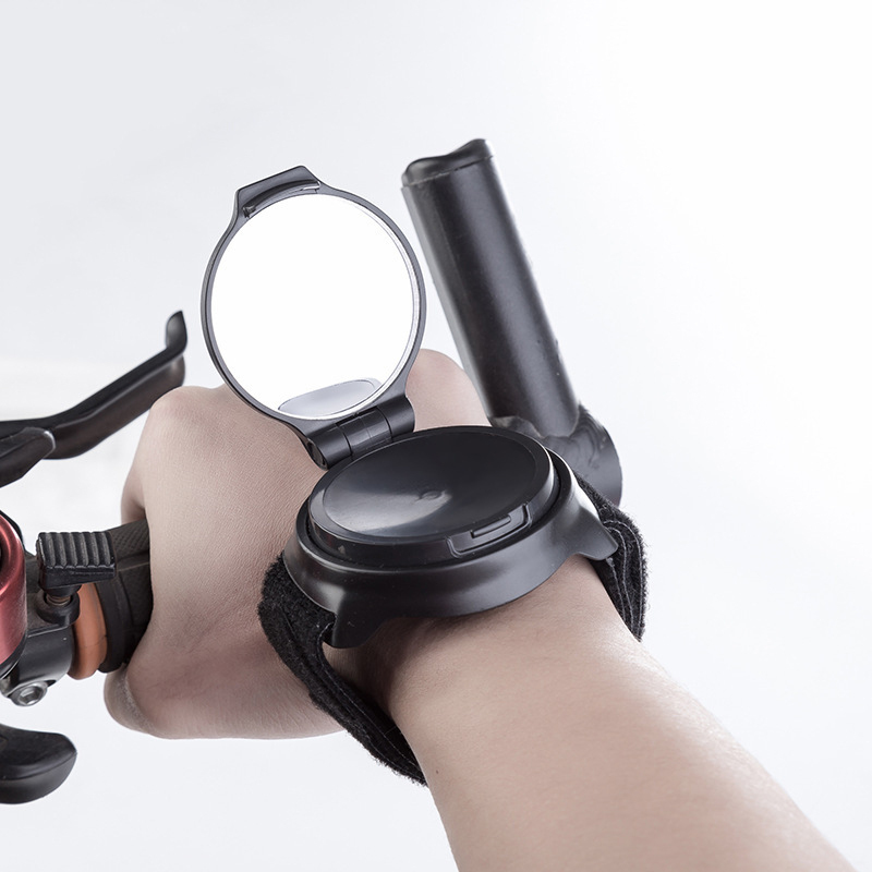 Universal Bike Mirror 360 Degree Rotate MTB Arm Wrist Rear View Mirror for Bicycle Cycling Electric Scooter Accessories